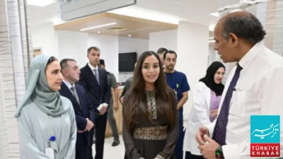 Leyli Aliyeva Visits Cancer Center in Muscat
