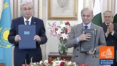 Pakistan and Kazakhstan Sign 19 Agreements