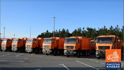 President Ilham Aliyev Visits Baku Expo Center, Reviews Household Waste Collection Vehicles