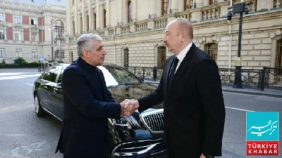 President Aliyev Visits Iranian Embassy