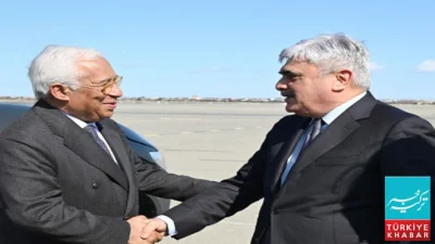 President of the European Council Antonio Costa Arrives in Azerbaijan