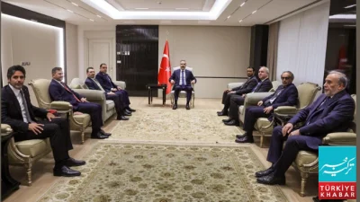 Turkish Foreign Minister Meets Ambassadors of GCC and Jordan
