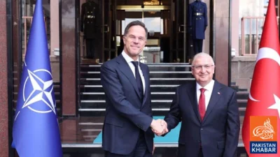 Turkish Defense Minister Yaşar Güler meets NATO Secretary General in Ankara