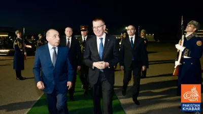 Latvia’s President Edgars Rinkēvičs begins official visit to Azerbaijan
