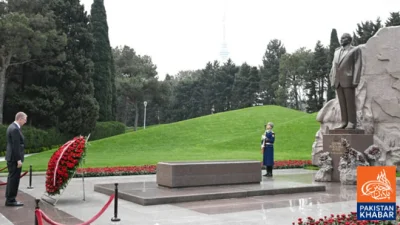 Latvia’s President pays tribute to national leader Heydar Aliyev in Azerbaijan