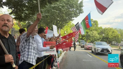 Peaceful rally of Turkish and Azerbaijani community held in Washington