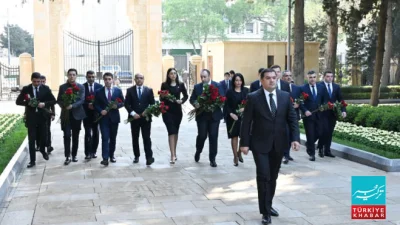 Baku: Nakhchivan representative team pays tribute on 103rd birth anniversary of Heydar Aliyev