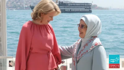 Meeting Between Turkish First Lady and Belgian Queen in Istanbul; Discussions on Cultural and Economic Ties