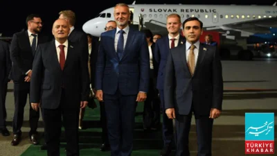 Speaker of Slovak Parliament on Official Visit to Azerbaijan, Warm Welcome in Baku