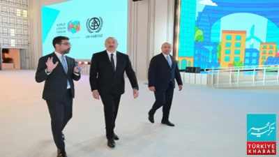 President Ilham Aliyev Reviews Preparations for World Urban Forum 13 at Baku Olympic Stadium