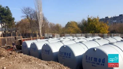 Modern Container Housing Facility for Industrial Workers Completed in Türkiye