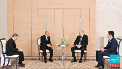 Meeting between President of Azerbaijan and Turkmen representative, discussion on bilateral cooperation
