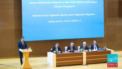 Key meeting on agricultural development program in Central Aran region of Azerbaijan, focus on irrigation reforms