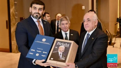 Special Issue of “Bright Uzbekistan” Magazine Presented to Prime Minister Ali Asadov