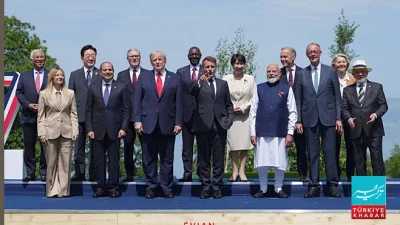 جی سیون اجلاس میں سیاسی گفتگو کے ساتھ دلچسپ اور ہلکے پھلکے لمحات بھی نمایاں