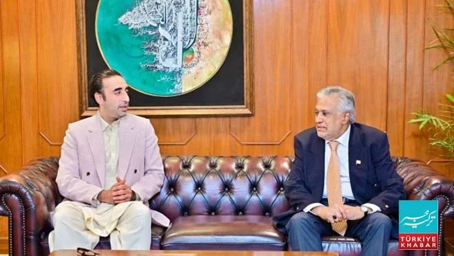 اسحاق ڈار اور بلاول بھٹو کی ملاقات، آزاد کشمیر کے انتخابات پر مشاورت