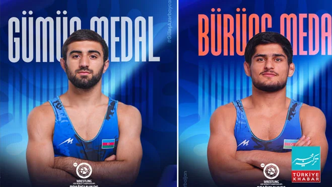 آذربائیجانی پہلوانوں کا عالمی جونیئر چیمپئن شپ میں شاندار آغاز