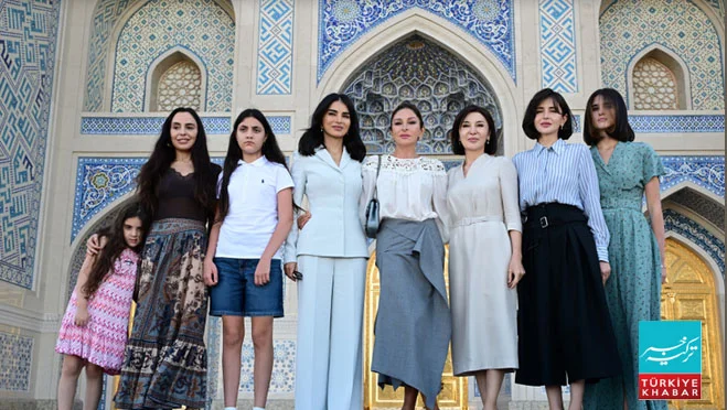 آذربائیجان و ازبکستان کی خواتینِ اوّل کا تہذیبی مرکز کا دورہ