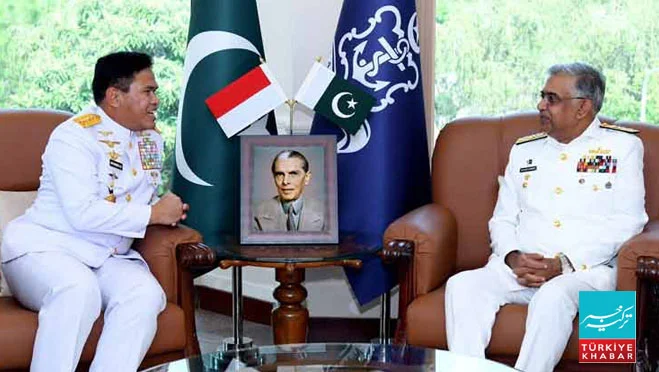 انڈونیشین بحریہ کے سربراہ کا نیول ہیڈکوارٹرز کا دورہ