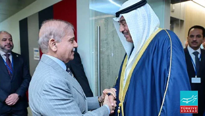 شہباز شریف کی کویتی ولی عہد سے ملاقات، دوطرفہ تعاون بڑھانے پر اتفاق