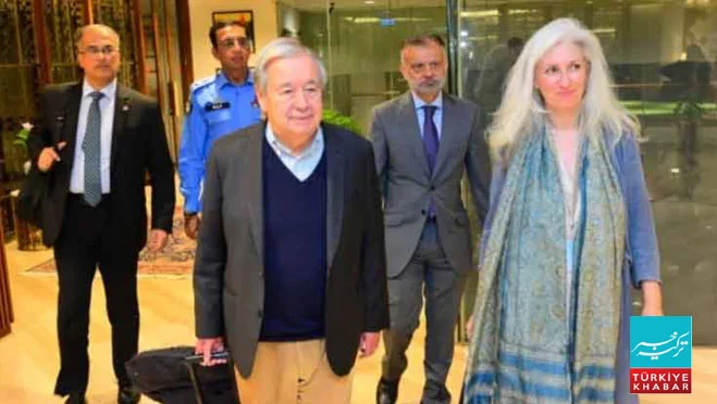 اقوام متحدہ کے سیکرٹری جنرل انتونیو گوتریس 3 روزہ دورے پر پاکستان پہنچ گئے