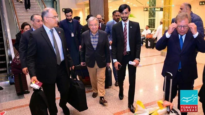 گوتریس کا دورہ پاکستان مکمل، عالمی امن کیلئے پاکستانی خدمات کو سراہا