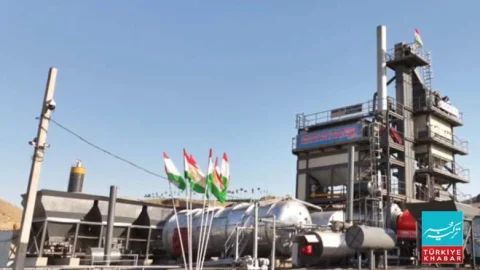 تاجکستان میں سڑکوں کی تعمیر کے لیے جدید تعمیراتی مواد کا نیا کارخانہ قائم