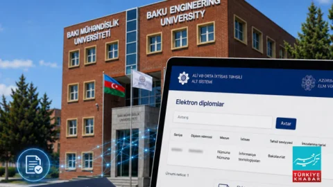 باکو انجینئرنگ یونیورسٹی میں طلبہ کی برقی اسناد پر دستخط مکمل